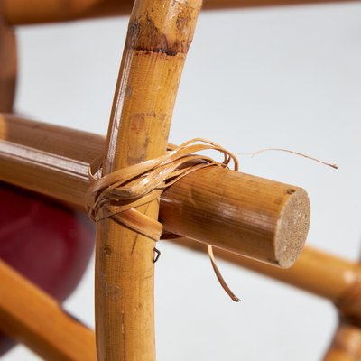 Bamboo Bar Stool, 1970s-CI-1813032