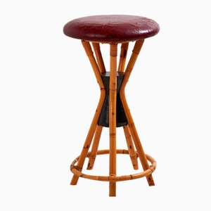 Bamboo Bar Stool, 1970s-CI-1813032