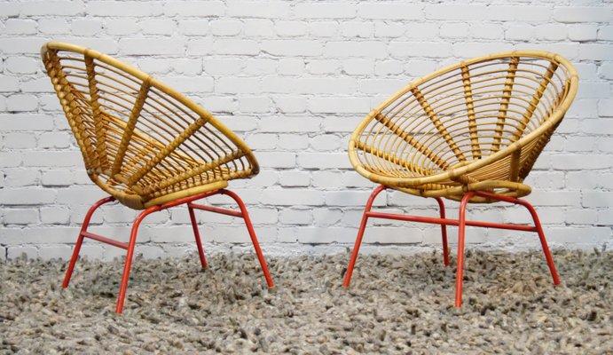 Bamboo Chair from Rohé Noordwolde, The Netherlands, 1950s-QFD-997671