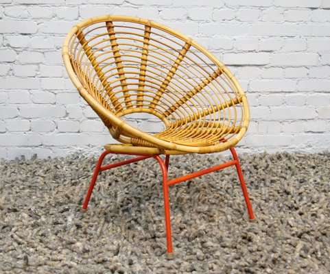 Bamboo Chair from Rohé Noordwolde, The Netherlands, 1950s-QFD-997675