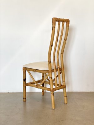 Bamboo Chairs, 1970s, Set of 6-NPC-1818695