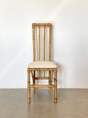 Bamboo Chairs, 1970s, Set of 6-NPC-1818695