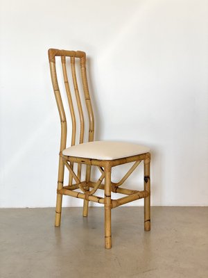 Bamboo Chairs, 1970s, Set of 6-NPC-1818695