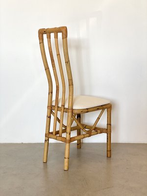 Bamboo Chairs, 1970s, Set of 6-NPC-1818695