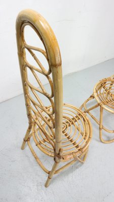 Bamboo Chairs attributed to Dirk Van Sliedrecht for Rohe Noordwolde, 1960s, Set of 2-DT-2026268