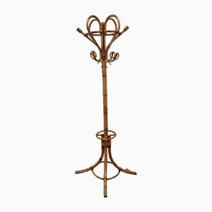 Bamboo Coat Hanger and Umbrella Stand, 1970s-RKF-2035982