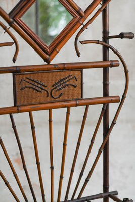 Bamboo Coat Rack, Late 19th Century-MNF-2025357