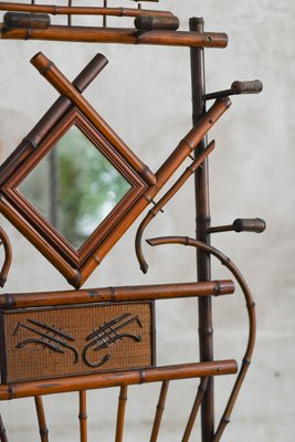 Bamboo Coat Rack, Late 19th Century-MNF-2025357