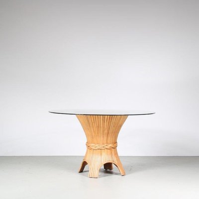 Bamboo Dining Table from McGuire, USA, 1970s-DV-1804792