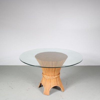 Bamboo Dining Table from McGuire, USA, 1970s-DV-1804792