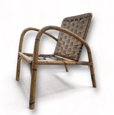 Bamboo Lounge Chair by Adrien Audoux & Frida Minet-DZY-1789013