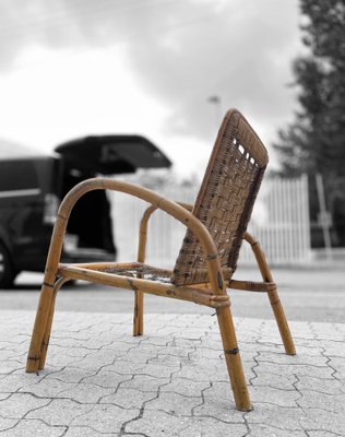 Bamboo Lounge Chair by Adrien Audoux & Frida Minet-DZY-1789013