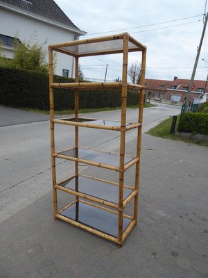 Bamboo Shelf Rack, 1970s-AWL-909071