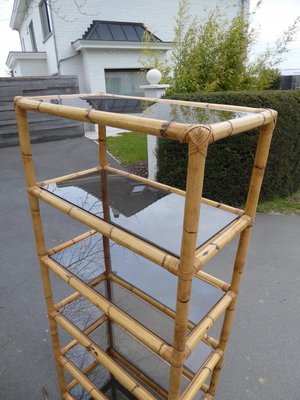 Bamboo Shelf Rack, 1970s-AWL-909071