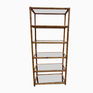 Bamboo Shelf Rack, 1970s-AWL-909071