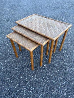 Bamboo Standard tables, Set of 3-AVC-1298612