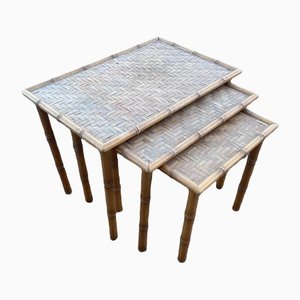 Bamboo Standard tables, Set of 3-AVC-1298612