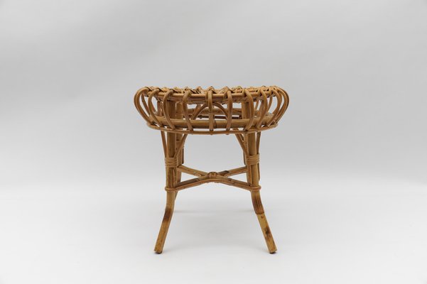 Bamboo Stool by Franco Albini, Italy, 1950s-KQB-1750200