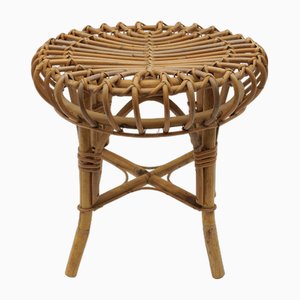 Bamboo Stool by Franco Albini, Italy, 1950s-KQB-1750202