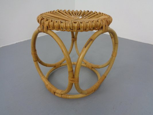 Bamboo Stool, Italy, 1960s-RDW-1330920