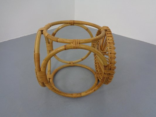 Bamboo Stool, Italy, 1960s-RDW-1330920