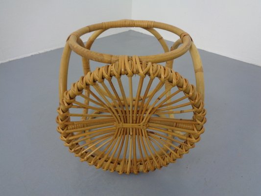 Bamboo Stool, Italy, 1960s-RDW-1330920