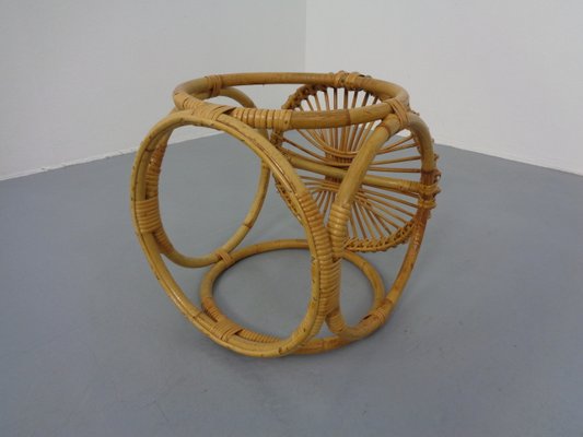 Bamboo Stool, Italy, 1960s-RDW-1330920