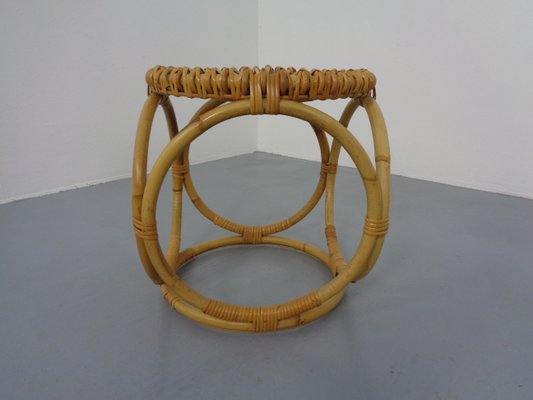 Bamboo Stool, Italy, 1960s-RDW-1330920