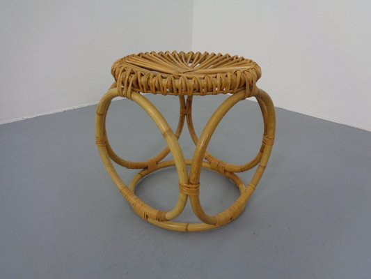 Bamboo Stool, Italy, 1960s-RDW-1330920