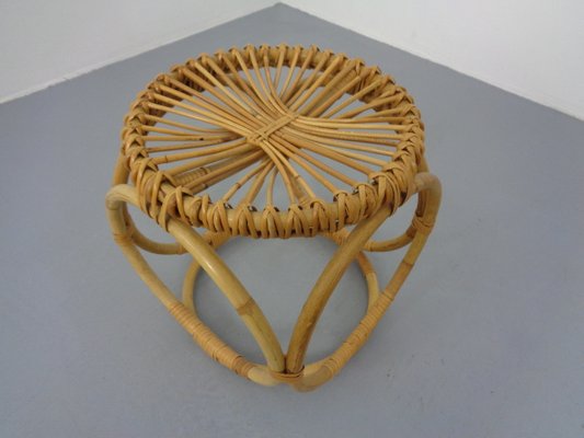 Bamboo Stool, Italy, 1960s-RDW-1330920