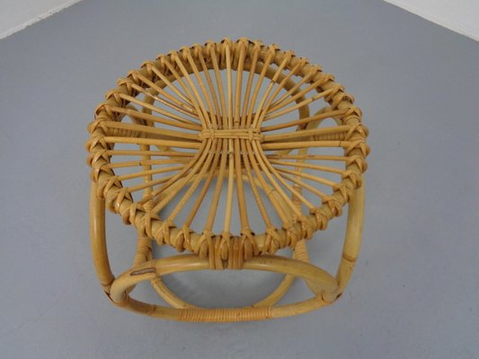 Bamboo Stool, Italy, 1960s-RDW-1330920