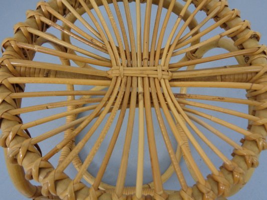 Bamboo Stool, Italy, 1960s-RDW-1330920