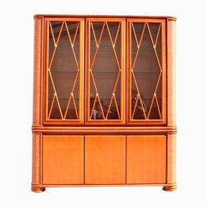 Bamboo & Wood Bookcase from Roberti Rattan, Italy, 1970-EH-1173685