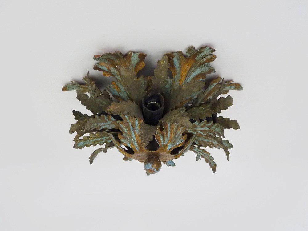 Banci Firenze Italian Ceiling Light, 1950s