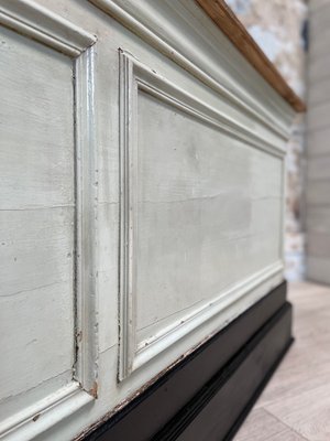 Bank Counter in Patinated Wood, 1900-UX-1325863