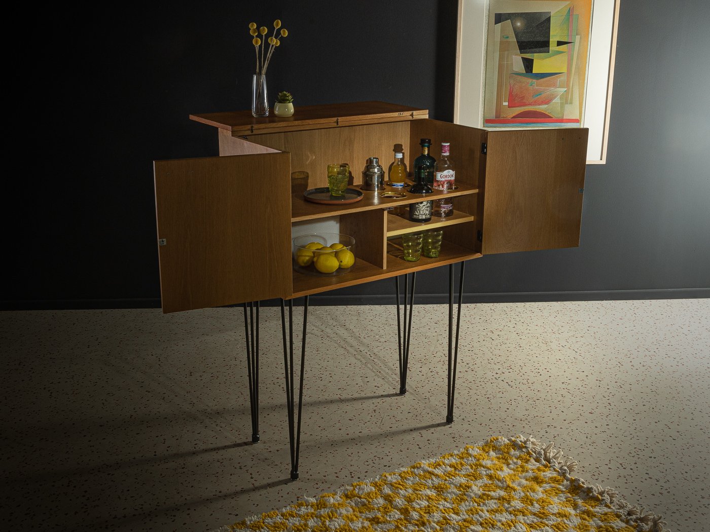 Bar Cabinet attributed to Kai Kristiansen for FM Møbler, 1960s