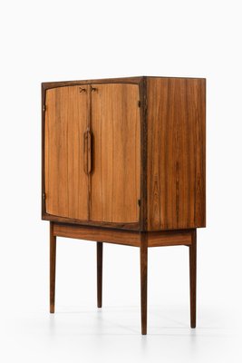 Bar Cabinet in Rosewood, Glass and Steel attributed to Torbjørn Afdal, 1960s-SC-2022141