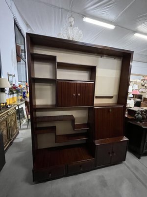 Bar Cabinet or Bookcase with Glass, 1950s-BNU-1105667