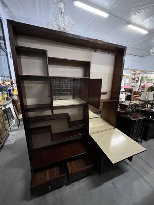 Bar Cabinet or Bookcase with Glass, 1950s-BNU-1105667