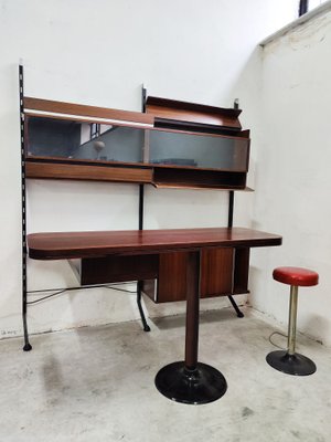 Bar Cabinet with Stool by Ico Parisi for Mim, 1960s-FJM-1899055