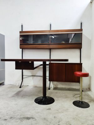 Bar Cabinet with Stool by Ico Parisi for Mim, 1960s-FJM-1899055