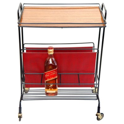 Bar Cart by Paul Nagel for JIE Gantofta, Germany,1960s-MJY-1449592