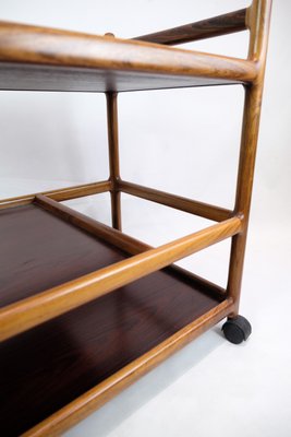 Bar Cart in Rosewood by Johannes Andersen, 1960s-UY-1813956