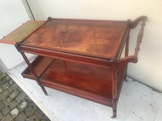 Bar on Wheels with Marquetry, 1950s-WQQ-1438645