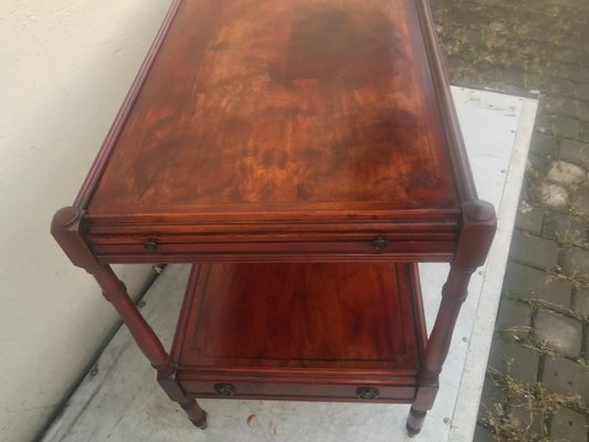 Bar on Wheels with Marquetry, 1950s-WQQ-1438645