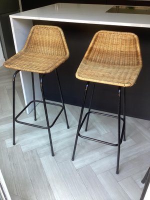 Bar Stool by Dirk Van Sliedregt for Rohe Noordwolde, 1960s, Set of 2-SU-1323820