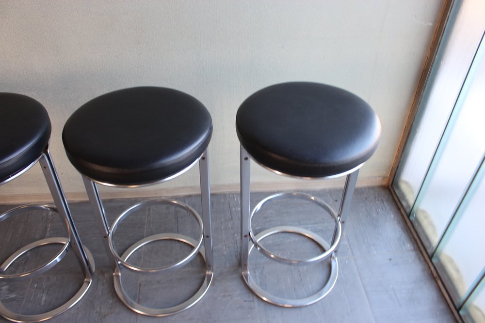 Bar Stools by Prof. Horst Brüning for Kill International, 1963, Set of 4