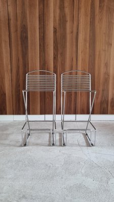 Bar Stools by Till Behrens for Schlubach, 1980s, Set of 2-QQA-1298358