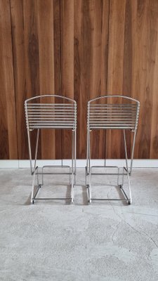 Bar Stools by Till Behrens for Schlubach, 1980s, Set of 2-QQA-1298358