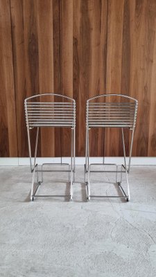 Bar Stools by Till Behrens for Schlubach, 1980s, Set of 2-QQA-1298358